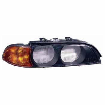 Cristal del faro derecho 0639978 Van Wezel