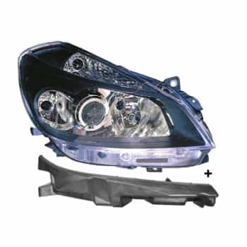 Faro derecho con luz intermitente hasta 2/'08 H7+H7+H1 incluido MOTOR 4331964 Van Wezel