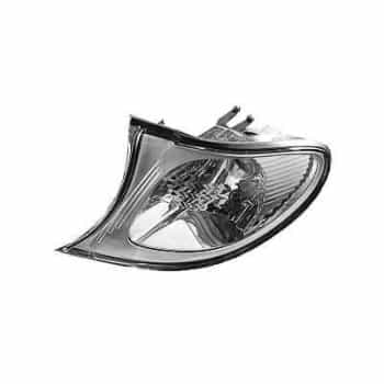 Intermitente delantero derecho 9/01+ BLANCO Borde interior Plata 0649908 Van Wezel