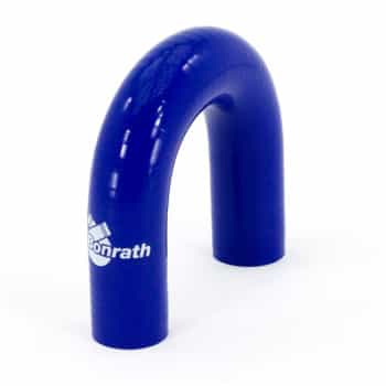 Manguera de silicona Bonrath con curva de 180 grados - Longitud: 50 mm - Ø28 mm