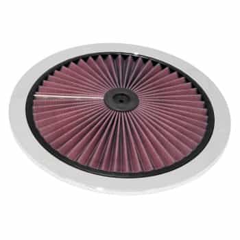 Cubierta cromada K&N X-Stream de 14'' (66-1401XP)