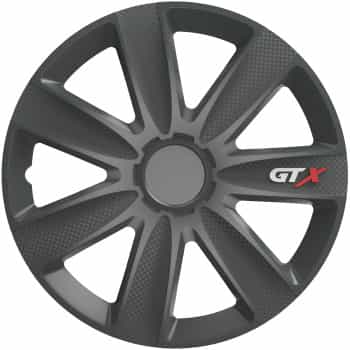 Juego de tapacubos GTX Carbon Graphite de 15 pulgadas