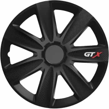 Juego de tapacubos GTX Carbon Black de 13 pulgadas