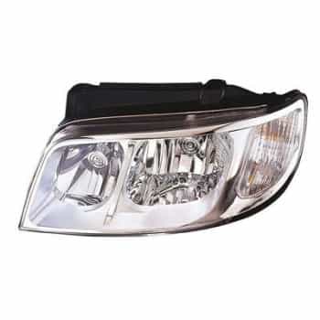 Faro izquierdo con luz intermitente desde 5/'05 H7+H1 +eléctrico 8246961 Van Wezel