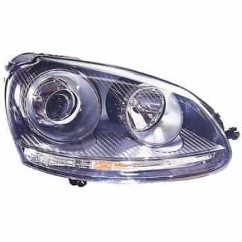 Faro derecho con intermitente XENON D2S+H7 5894986 Van Wezel