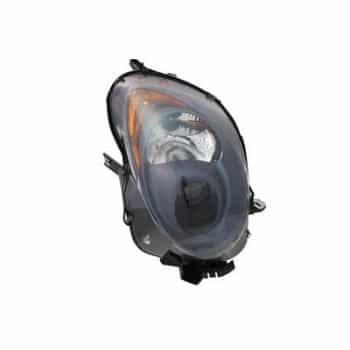 Faro derecho H7+H7 incluido MOTOR DE AJUSTE Ahumado 0177964 Van Wezel