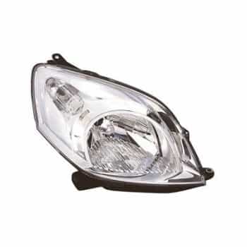 Faro derecho con intermitente H4 + Motor ELÉCTRICO 1748962 Van Wezel