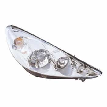 Faro derecho con intermitente H7 + H1 + Motor Electrechts 4032962 Van Wezel