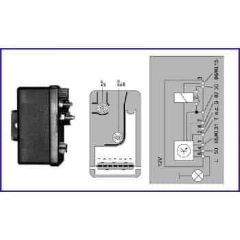 Unidad de control, tiempo de incandescencia