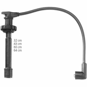 Juego de cables de bujía ZEF891 Beru