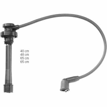 Juego de cables de bujía ZEF874 Beru