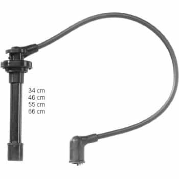 Juego de cables de bujía ZEF889 Beru