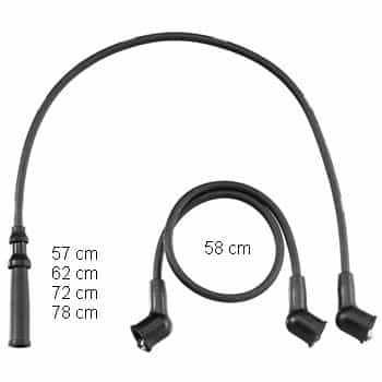 Juego de cables de bujía ZEF856 Beru