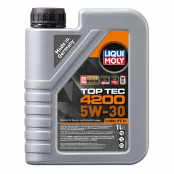 Aceite de motor Liqui Moly Top Tec 4200 5W30 C3 1L