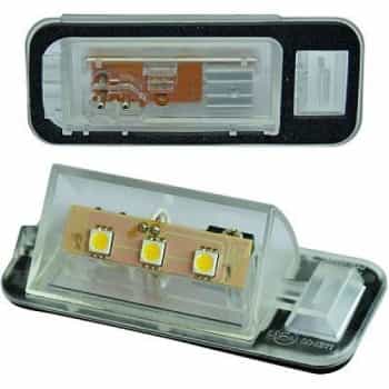 Lámpara de matrícula