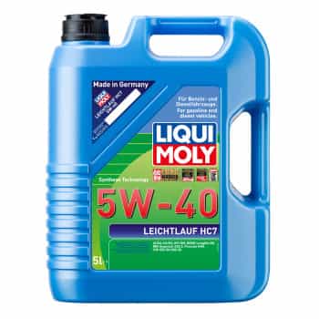 Aceite de motor Liqui Moly Leichtlauf HC7 5W40 A3/B4 5L