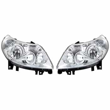 Juego de faros delanteros