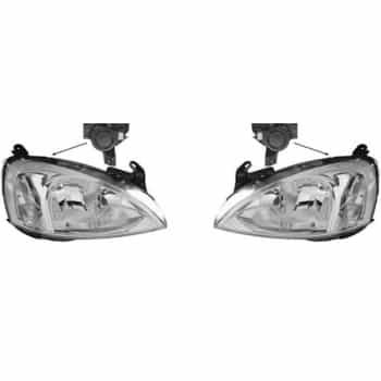 Juego de faros delanteros