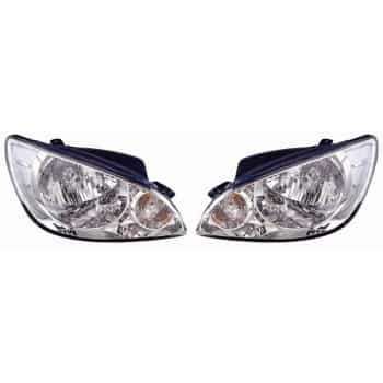 Juego de faros delanteros