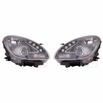 Juego de faros delanteros