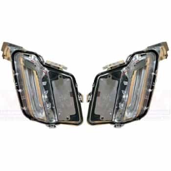 Juego de faros delanteros y luz de estacionamiento