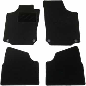 Alfombrillas de coche compatibles con Opel Corsa C 2001-2005, 4 piezas