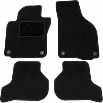 Alfombrillas de coche compatibles con VW Golf VI 2008-2012, Cabriolet 2012-