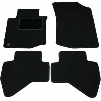 Alfombrillas de coche compatibles con Citroën C1 2005-2010, 4 piezas