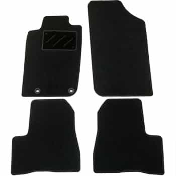 Alfombrillas de coche compatibles con Peugeot 206 1998-2005 4 piezas