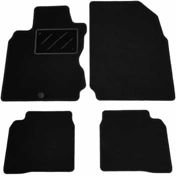 Alfombrillas de coche compatibles con Nissan Note 2006-2013 4 piezas