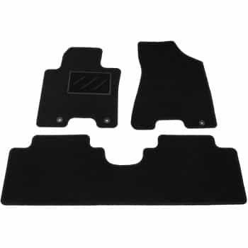 Alfombrillas de coche compatibles con Kia Sportage 2004-2010, 3 piezas