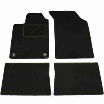 Alfombrillas de coche compatibles con Renault Clio II 2001-2005 4 piezas