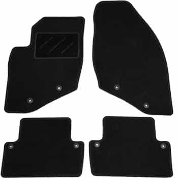 Alfombrillas de coche compatibles con Volvo V70/XC70 2001-2007, 4 piezas