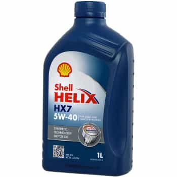 Aceite de motor Shell Helix HX7 5W40 A3/B3/B4 1L