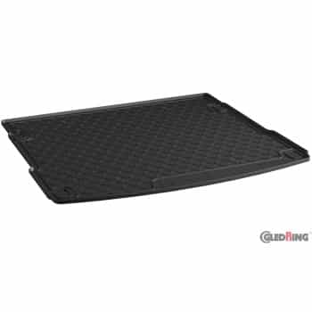 Alfombrilla de maletero compatible con Audi Q5 2017- (piso de carga alto + paquete maletero incl. red)