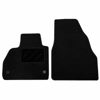 Alfombrillas compatibles con Renault Kangoo 2008 - delanteras, juego de 2 piezas