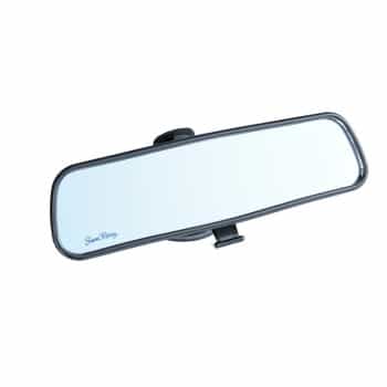 Espejo retrovisor universal Simoni Racing de 8'' - Negro - incluye ventosa