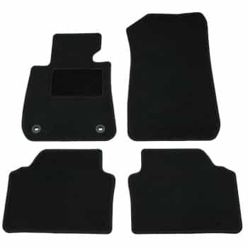 Alfombrillas de coche compatibles con BMW Serie 3 E90/91 2004-2011, 4 piezas