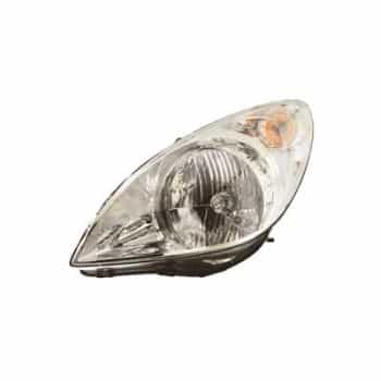 Faro izquierdo con luz intermitente H4 incluido motor de ajuste 8238961 Van Wezel