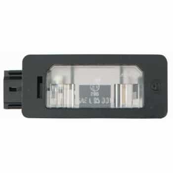 Lámpara de matrícula