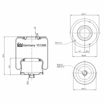 fuelles de resorte neumático