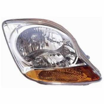 Faro derecho con intermitente H4 + Motor eléctrico 0807962 Van Wezel