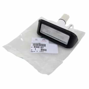 Luz de matrícula 3122678001008 Origineel