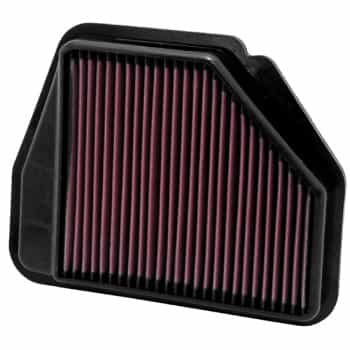 Filtro de repuesto K&N apto para Opel Antara 2.0D, 2.2d, 2.4 2007-2015 / Chevrolet Captiva 2006-20 33-2956