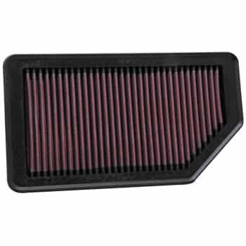 Filtro de repuesto K&N compatible con Hyundai Accent 1.6L-L4 2012 (33-2472)