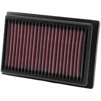 Filtro de repuesto K&N compatible con Toyota Prius C 1.5L (33-2485)
