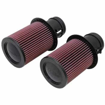 Filtro de repuesto K&N compatible con Audi R8 5.2L V10 2009-2012 (2 por caja) (E-0669)