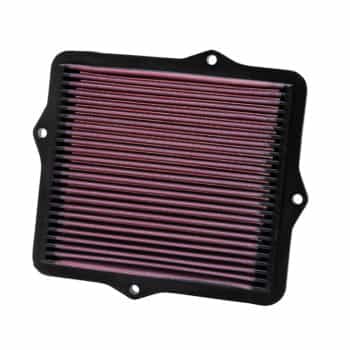 Filtro de repuesto K&N compatible con Honda Civic, CRX y DelSol (33-2047)