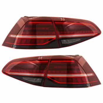 Juego de luces traseras LED compatibles con Volkswagen Golf VII Facelift (7.5) 2012- DL VWR25LRSD AutoStyle