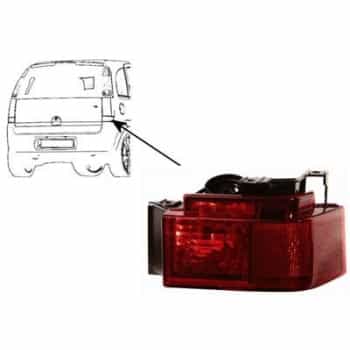 Reflector derecho 1/06+ Ahumado